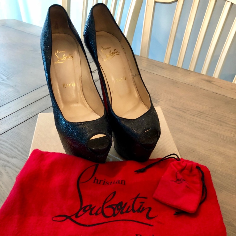 Christian Louboutin Highness 160 Patent Vintage